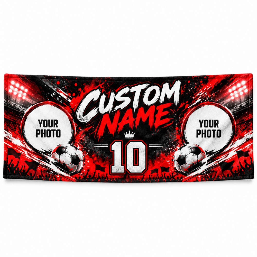 1PCS Custom Soccer Fan Towel P - đánh giá và giá Party Games Name