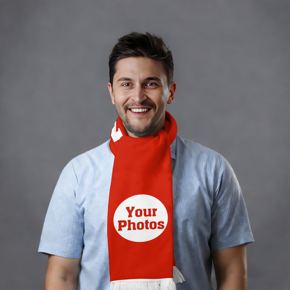 1pc Custom Team Fan Scarf - Pe - đánh giá và giá Party Games Name