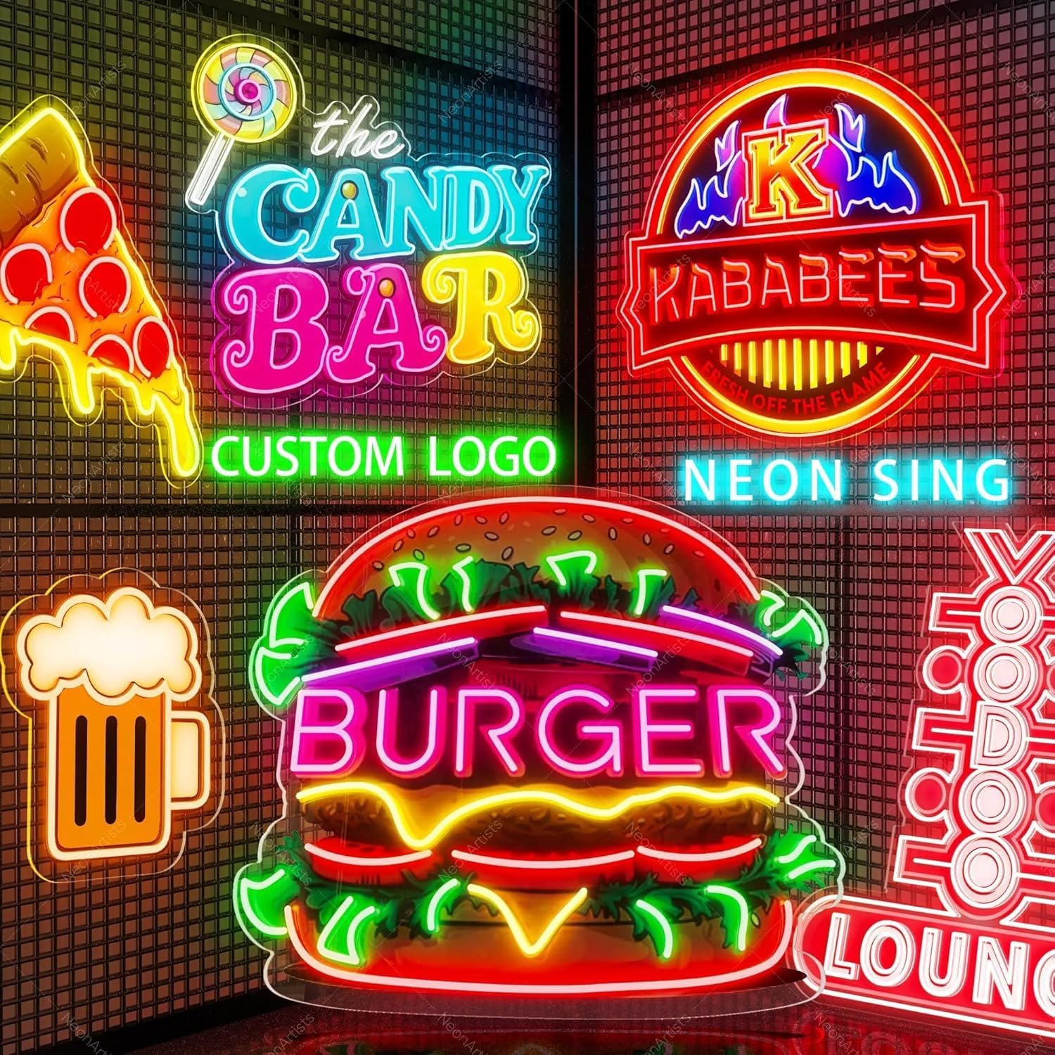Custom LED Neon Sign Personali - đánh giá và giá Party Games Name