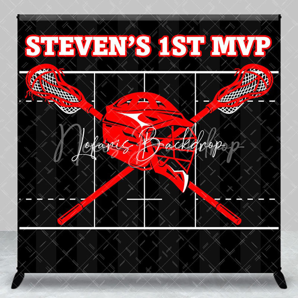 Custom Name Black Red Lacrosse - đánh giá và giá Party Games Name