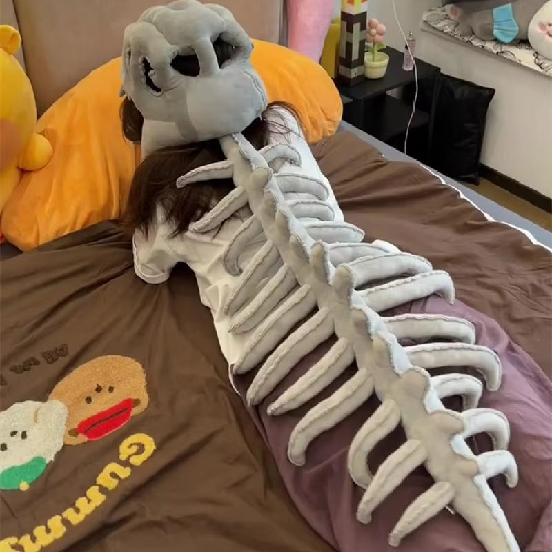 Dinosaur Skeleton Plush Hoodie - đánh giá và giá Party Games For Adults And Kids